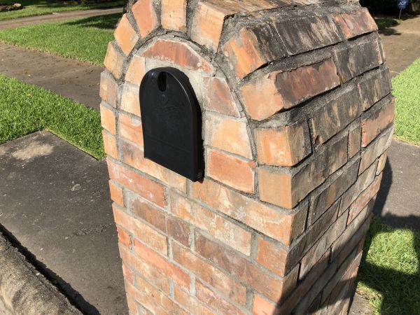 Brick Mailbox Repair in Durham