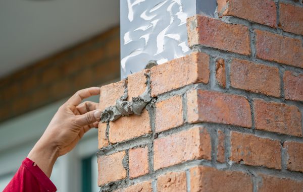 Brick Pillar Repair in Durham