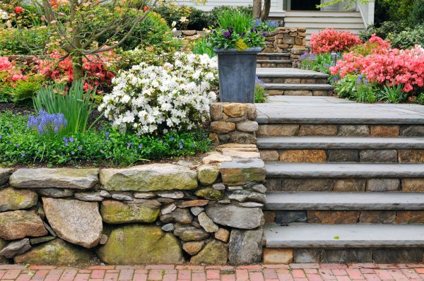 Stone Stairs Repair in Durham