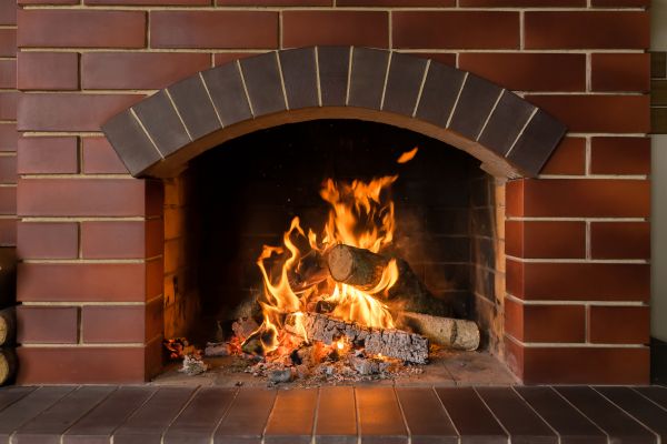 Brick Fireplace Installation in Durham