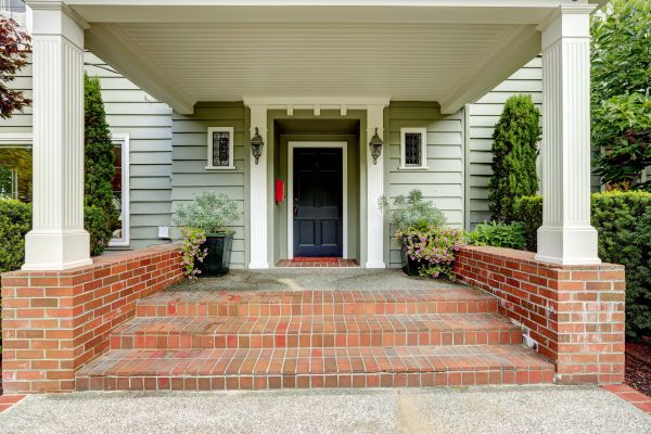 Front Porch Masonry Repair in Durham